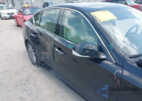 2015 Infiniti Q50 Premium from USA, damaged, VIN JN1BV7AR0FM403450